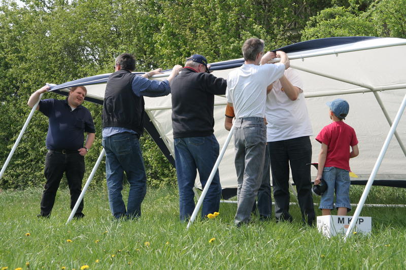 Beim leisesten Lüftchen…