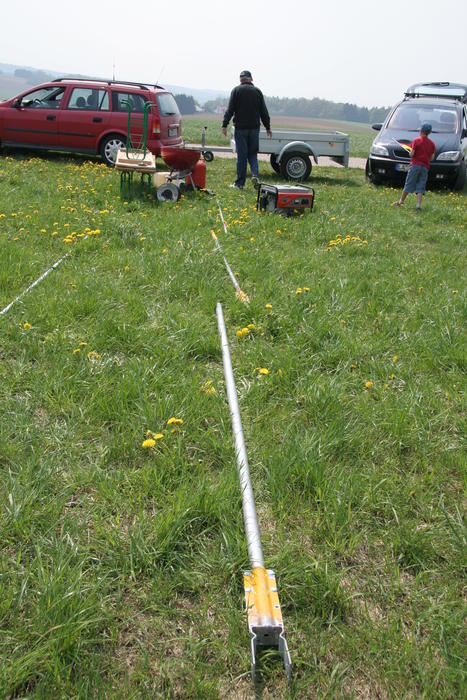 Der Antennenmast die 2.