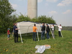 fest halten sonst …..