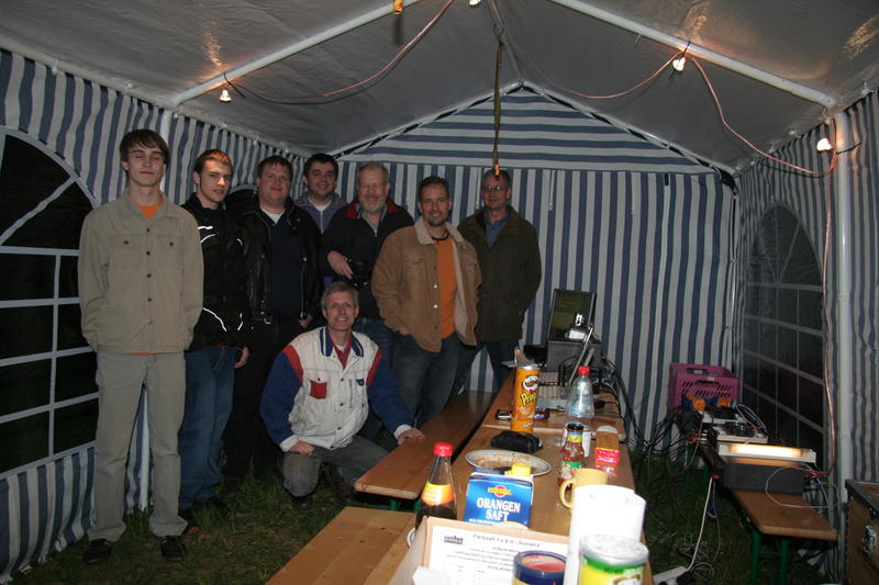 Gruppenfoto - die Erste