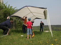 Rene denkt an Wind und Regen