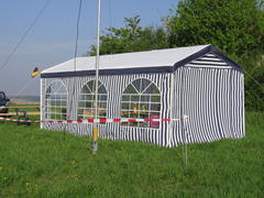 Tolles Zelt - alles paletti