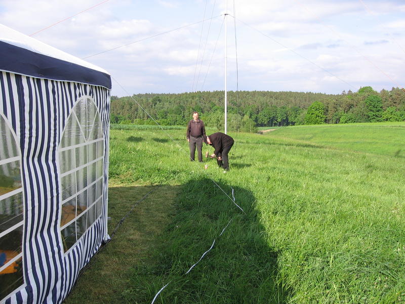 Tom DB1RTS und René DL2XP